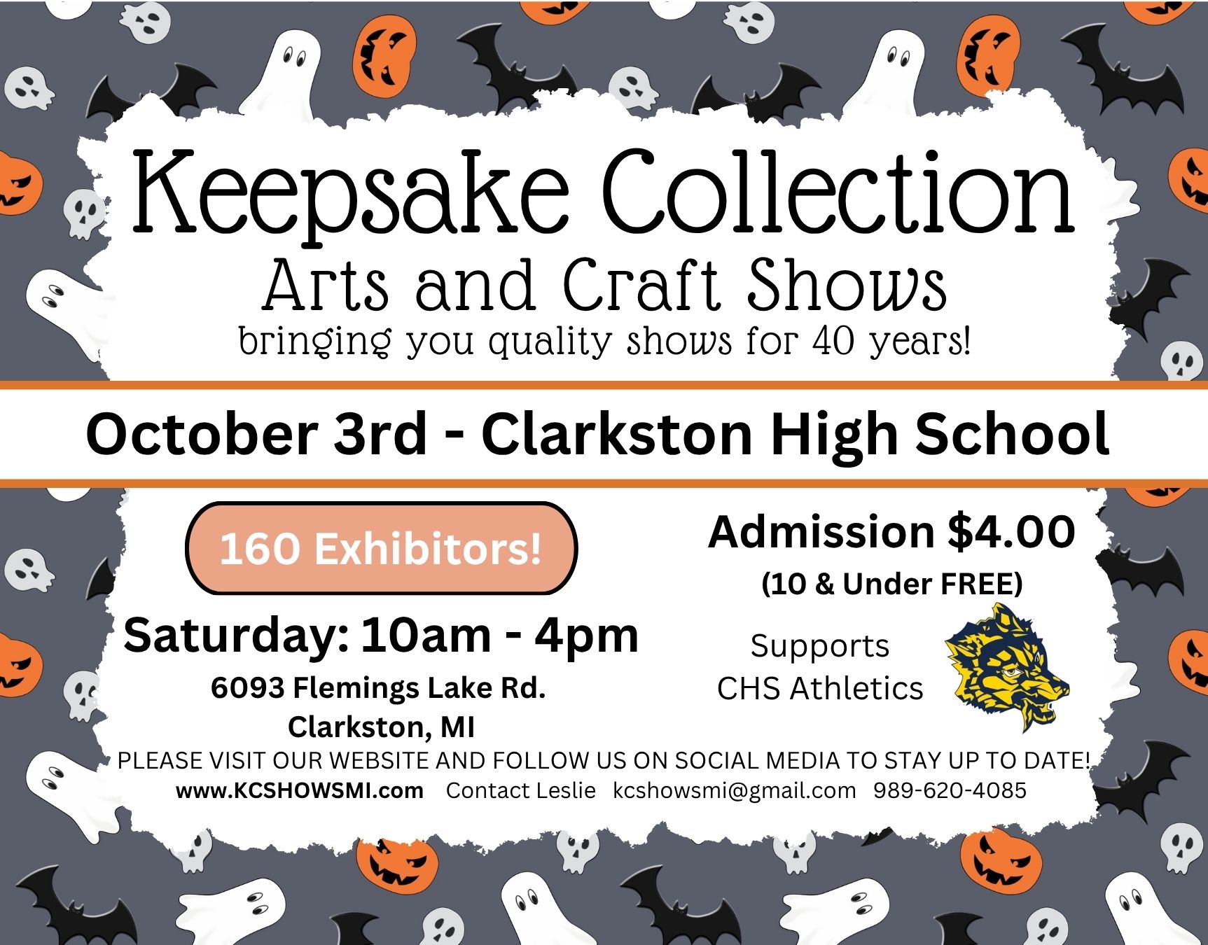Holiday Shows Flyers - October 3rd - Clarkston Flyer